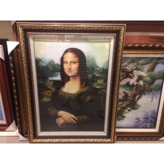 Tranh Đá Quý Truyền Thần - Chân Dung Nàng Mona Lisa
